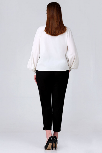Блуза Таир-Гранд 62438 молочный - фото 5