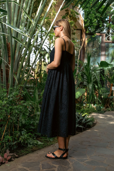 Летнее платье-бандо с вытачками и сборкой SILVERSPICE S-5420 - фото 2