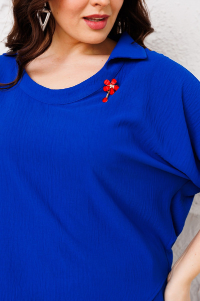 Блуза, брюки, брошь, пояс Danaida 2217 - фото 7