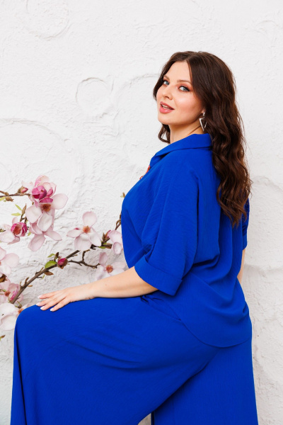 Блуза, брюки, брошь, пояс Danaida 2217 - фото 6