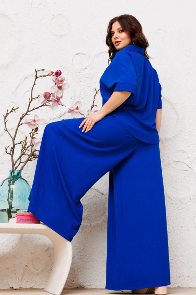 Блуза, брюки, брошь, пояс Danaida 2217 - фото 5