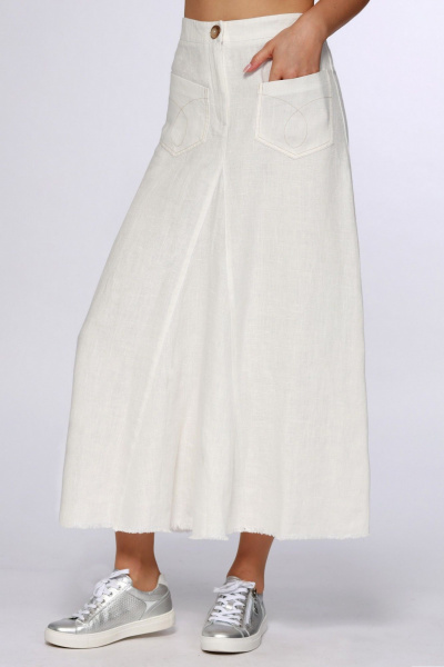 Юбка Полинушка 208м белый - фото 3