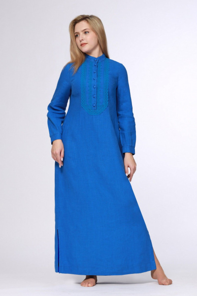 Платье Полинушка 422/1 ультрамарин - фото 2