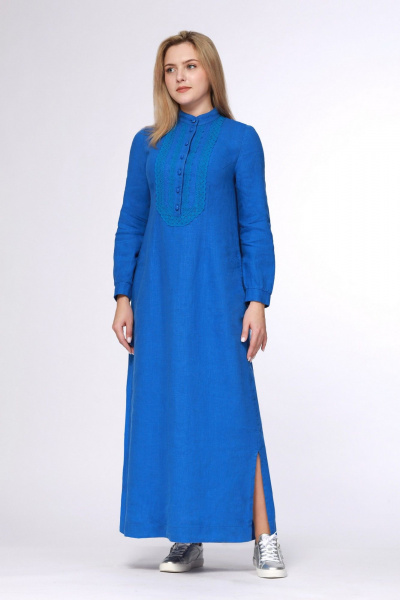 Платье Полинушка 422/1 ультрамарин - фото 1