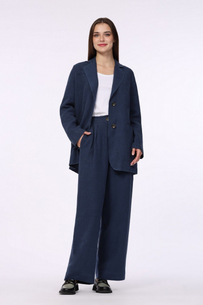 Брюки Полинушка 510 джинс - фото 1