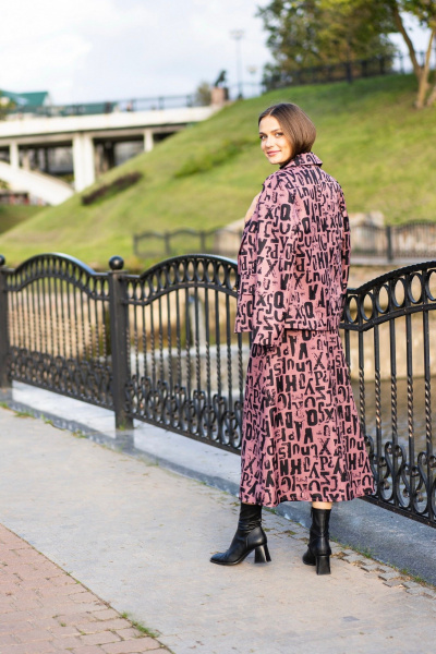 Жакет Полинушка 786/3 розовый - фото 3