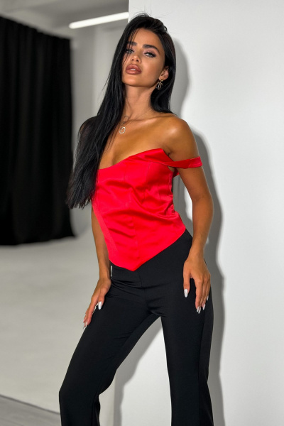 Корсет THE.WOMAN 0183 красный - фото 1