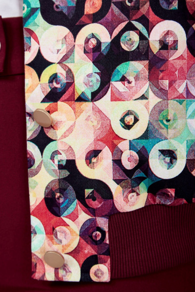 Костюм 2-ка бомбер и зауженные брюки из хлопка Takka Plus 24-221 - фото 10