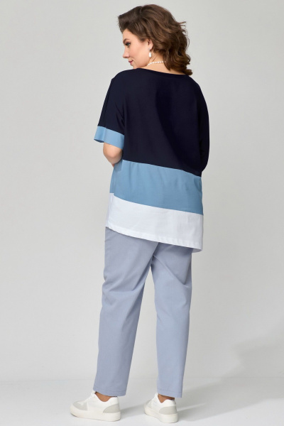 Брюки, туника Fita 1542 синий - фото 9