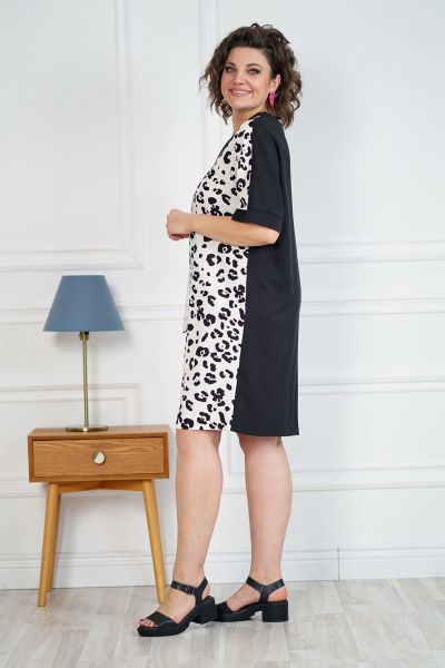 Легкое летнее платье свободного силуэта с карманами Alani Collection 2097 - фото 11