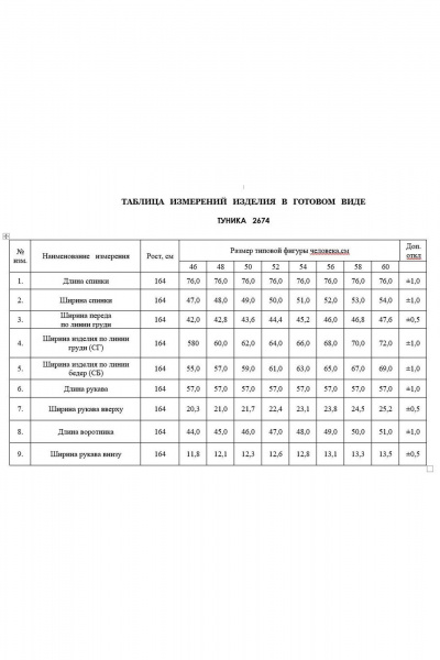 Бирюзовая туника с длинным рукавом и накладными карманами ASV 2674 серо-бирюзовый - фото 8
