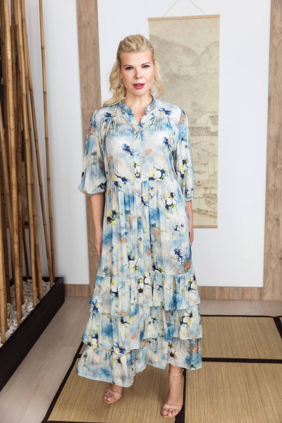 Платье ASV 2695 голубой - фото 1