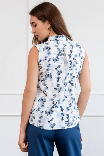 Блуза без рукавов из вискозы с принтом LADO 8172-3 - фото 2