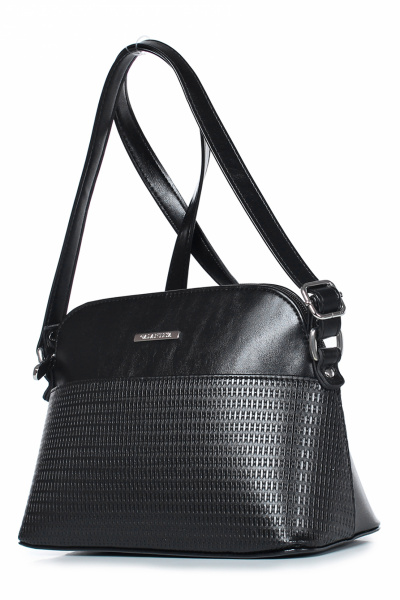 Черная экокожаная сумка на каждый день Galanteya 36623.23с928к45 черный - фото 1