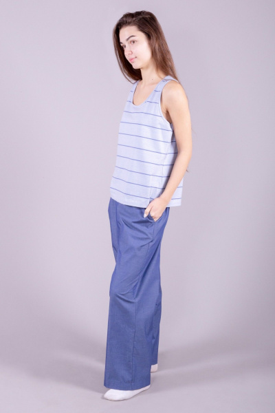 Брюки 8 Марта 16405-4С5047Д40-170 джинс - фото 2