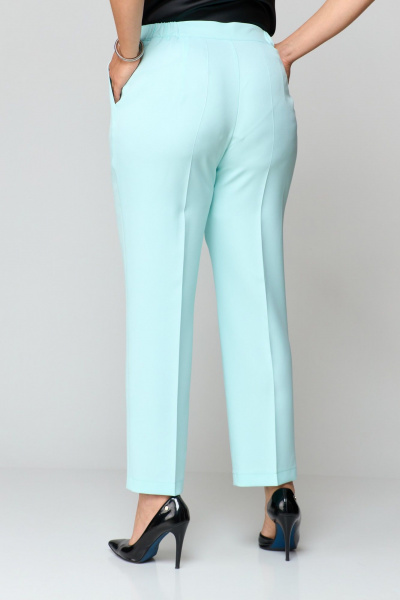 Брюки, жакет ANASTASIA MAK 1181 мята+черный - фото 14