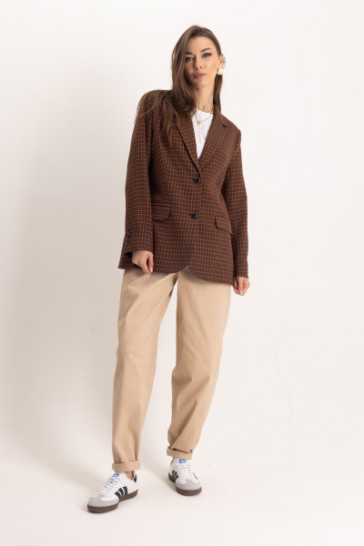 Стильный комплект в стиле Old Money из джинса EZER 2050 - фото 10