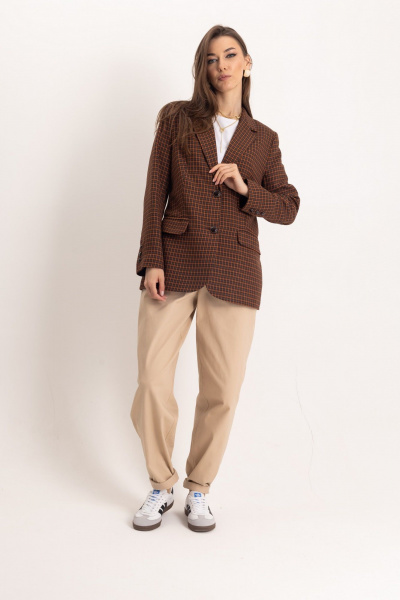 Стильный комплект в стиле Old Money из джинса EZER 2050 - фото 9