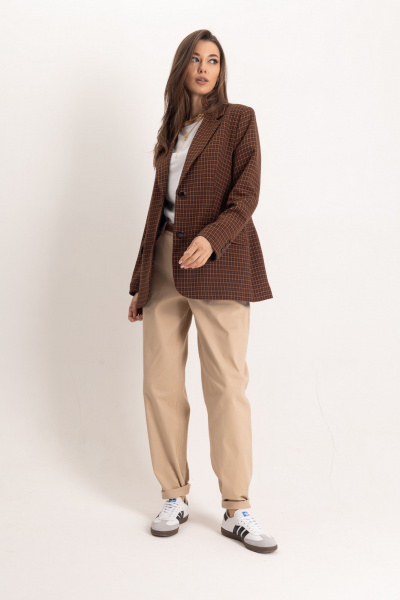 Стильный комплект в стиле Old Money из джинса EZER 2050 - фото 8