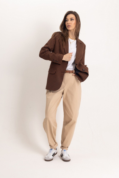 Стильный комплект в стиле Old Money из джинса EZER 2050 - фото 7