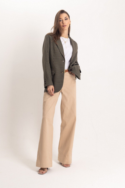 Классический костюм в английском стиле из жакета и джинсов EZER 2067 - фото 6