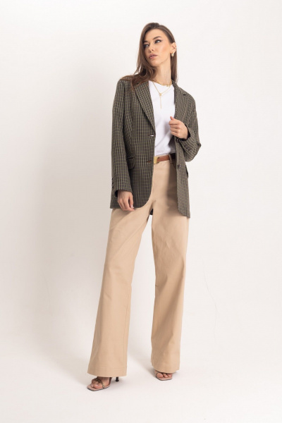 Классический костюм в английском стиле из жакета и джинсов EZER 2067 - фото 5