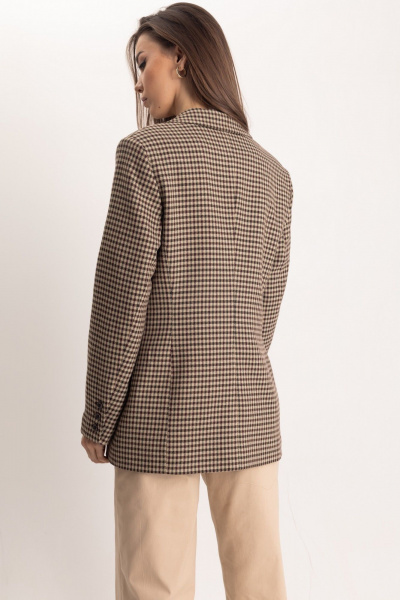 Костюм из жакета и джинсовых брюк в английском стиле EZER 2069 - фото 9