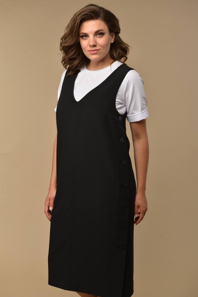 Сарафан Диомант 1556 черный - фото 4