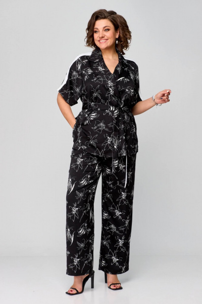 Блуза, брюки Runella 1614 новый1 - фото 5