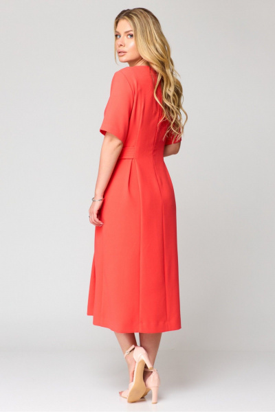 Платье Laikony L-261 красный - фото 7