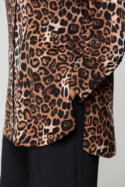 Блуза EVA GRANT 199-1 леопард - фото 7