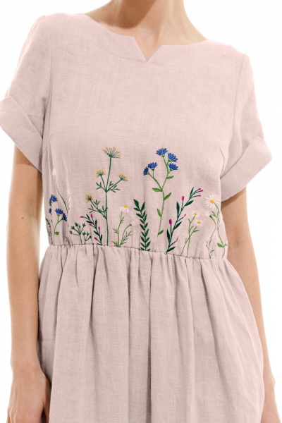 Платье ELLETTO 1003 розовый - фото 6