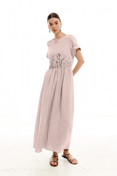 Платье ELLETTO 1003 розовый - фото 5