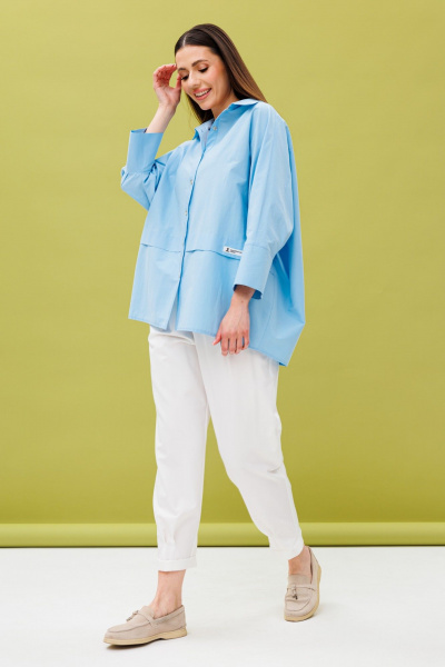 Блуза, брюки Ларс Стиль 899 - фото 5