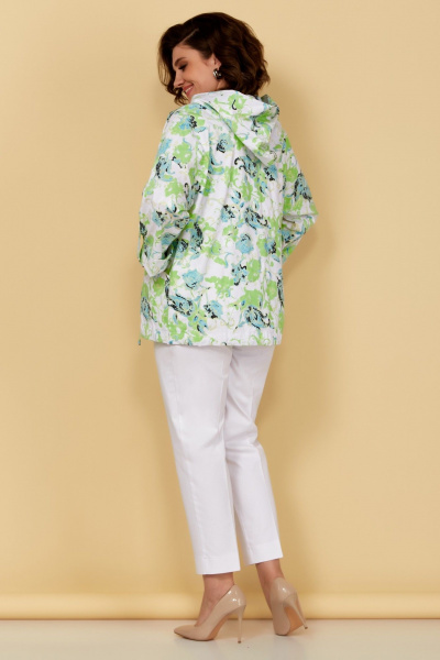 Жакет Медея и К 2248 бело-бирюзовый - фото 6