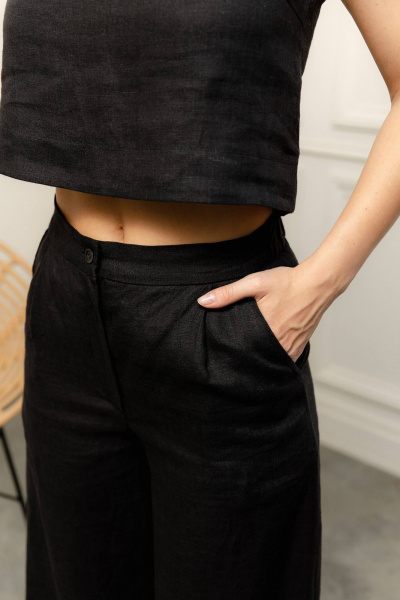 Брюки Romgil РТ0030-ЛЕ4 черный - фото 4