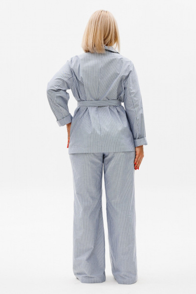 Брюки, жакет Anelli 1347 перламутр - фото 5