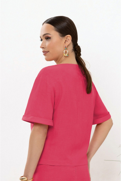 Жакет, юбка Lissana 4891 малиновый - фото 6