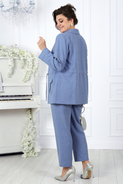 Брюки, жакет, майка Ninele 7402 джинсовый - фото 17