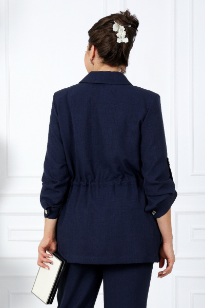 Брюки, жакет, майка Ninele 7402 темно-синий - фото 13