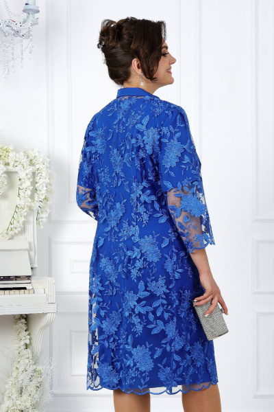 Кардиган, платье Ninele 5970 василек - фото 6