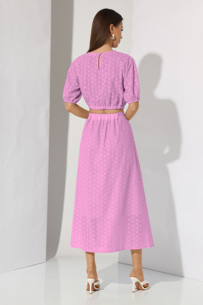 Топ с капелькой и юбка миди с резинкой и шнуром N.O.W. 1295 - фото 2