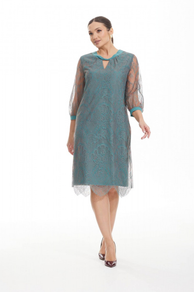 Платье Elady 4415 бирюза - фото 3