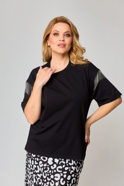 Футболка, юбка VIPPRIMO 105 черный - фото 7