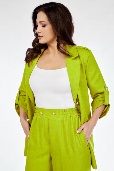 Брюки, жакет Temper 138 яблоко - фото 7