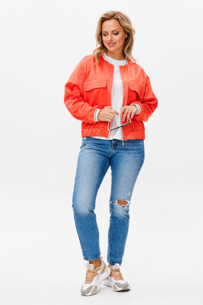 Жакет Gizart 15290-1 коралл - фото 18