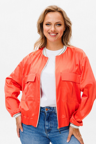 Жакет Gizart 15290-1 коралл - фото 1