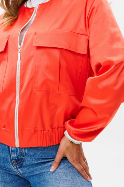 Жакет Gizart 15290-1 коралл - фото 8