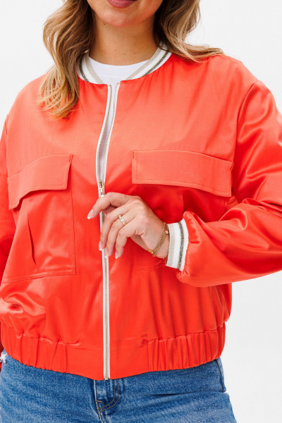 Жакет Gizart 15290-1 коралл - фото 7