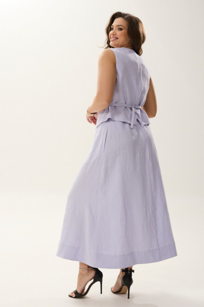 Жилет, юбка MALI 724-003 сирень - фото 13